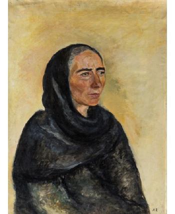 Portrait of Sara Mirzakharova by 
																			Alexandra Yakusheva