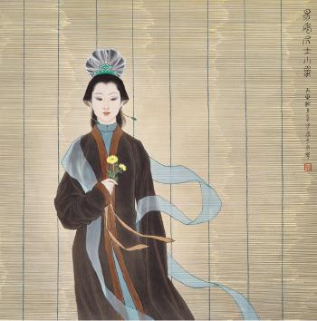 Li Qingzhao by 
																	 Jiang Caiping
