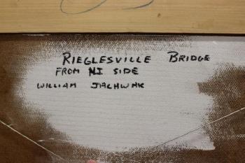 Rieglesville Bridge by 
																			William Jachwak
