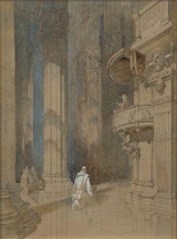 Tours, Eglise Symphorien by 
																			Alfred Charles Conrade
