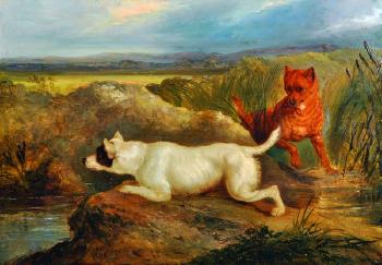 Terriers by the Rivers Edge by 
																			Charles Hancock
