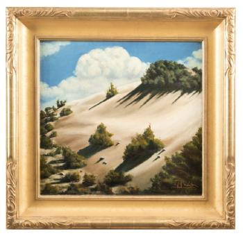 Dune landscape by 
																			Roberto V Vallangca