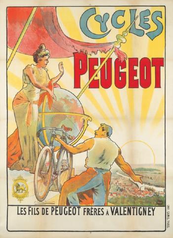 Cycles Peugeot by 
																	Eugene Vavasseur