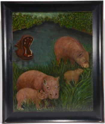 Hippos by 
																			Ellis Walter Ruley
