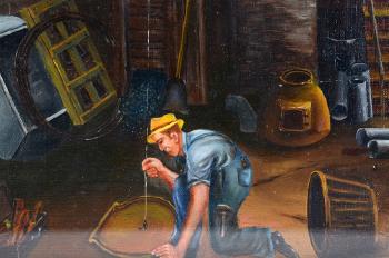 Plumbing for pipeless furnace by 
																			John Niro