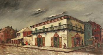 The Old Absinthe House, New Orleans by 
																			George Orry-Kelly