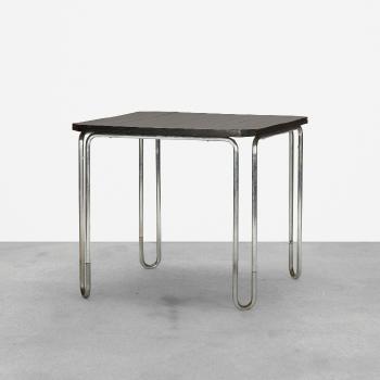 Table, model B10 by 
																			Marcel Breuer