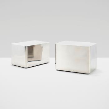 Occasional tables by 
																			Karl Springer