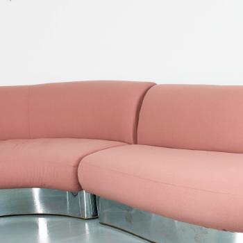 Sectional sofa by 
																			Milo Baughman