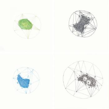Série de 4 constellations by 
																	Myriam El Haik