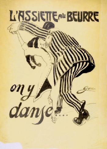 On y Danse by 
																	Henri Gustave Jossot
