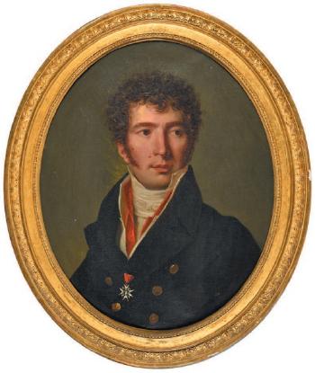 Portrait d'Henri de la Falconnière en 1819, âgés de 36 ans by 
																	Jean Claude Naigeon