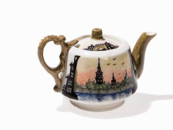 Small Pot by 
																			 National Porcelain Manufactory Leningrad