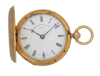 A pocket watch by 
																			 Parkinson & Frodsham