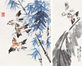 Birds by 
																	 Xin Hua