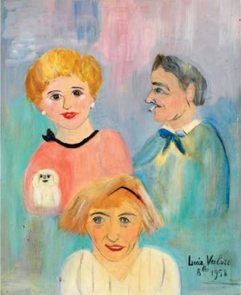 Lucie Valore, Suzanne Valadon et Maurice Utrillo by 
																	Lucie Valore