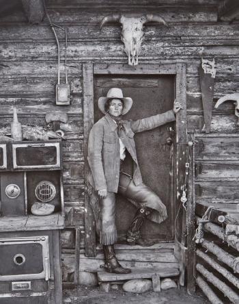Julie Hagen, Wagstaff Land & Cattle Company, Wyoming by 
																	Jay Dusard
