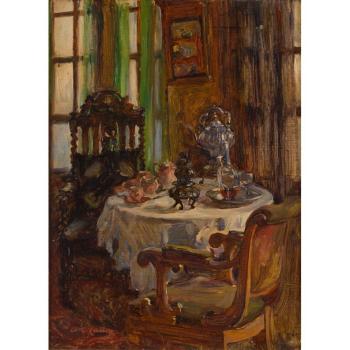 Interior by 
																			Annie Rose Laing