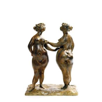 Deux femmes by 
																	Clemens Pasch