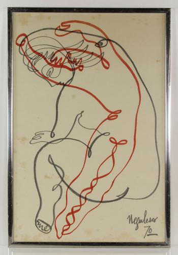 Abstract nude by 
																			Jean Negulescu