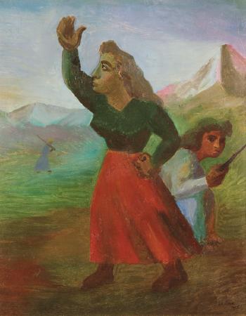 Mujeres de la Guerra Civil española by 
																	Demetrio Urruchua