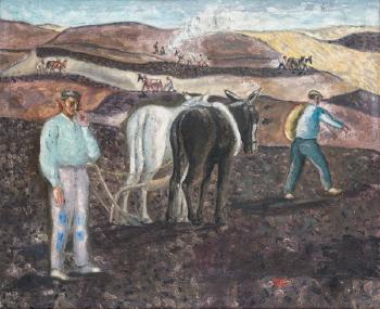 Las mulas by 
																	Francisco San Jose