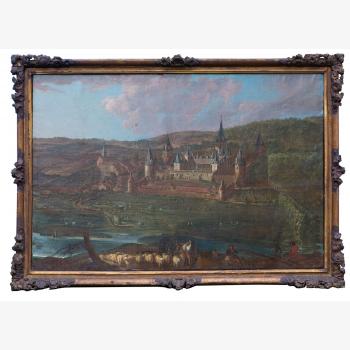 Vue du château Renaissance de Neuviller-sur-Moselle by 
																	Claude Jacquart