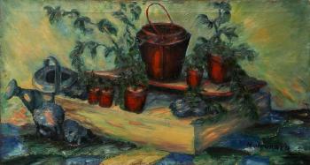 Potted Plants by 
																			Herman Journer