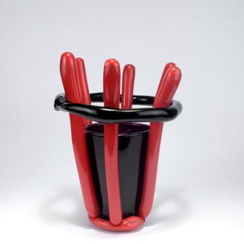 'Bambù' vase by 
																			Elena Cutolo