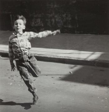 Untitled (boy running) by 
																			Edward Wallowitch