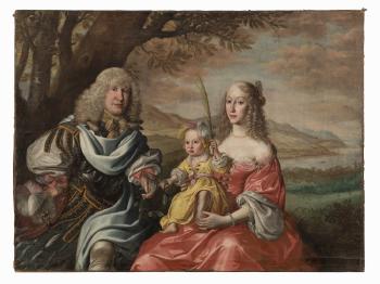 Family Portrait by 
																			Simon Peter Tilemann