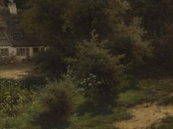 Cottage by The Lakeside by 
																			Julius Monien