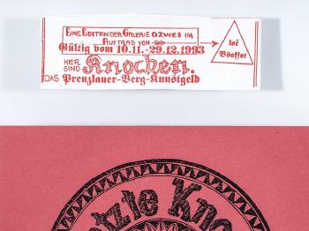 Knochengeld by 
																			Klaus Staeck