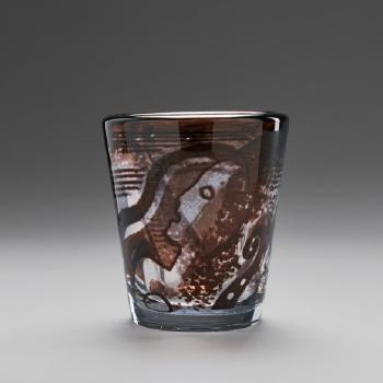 Ariel vase by 
																			 Orrefors Glassworks