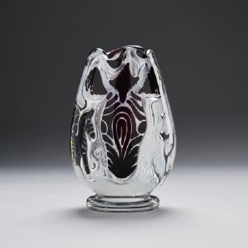 Zebror by 
																			 Orrefors Glassworks
