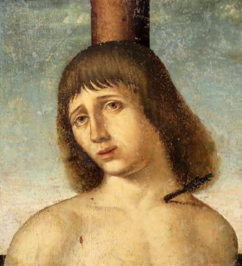 Saint Sebastian by 
																	Antonello de Saliba
