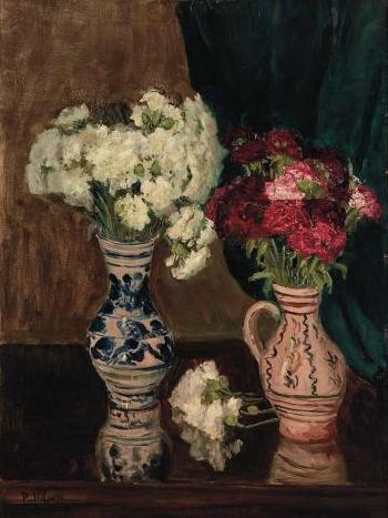 Two Bouquets by 
																	Peter Alexandrovitch Nilouss