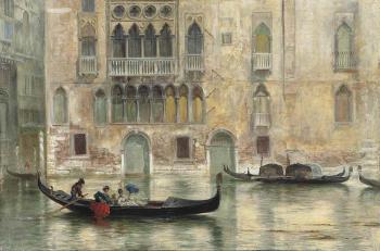 On the Grand Canal, Venice by 
																	Keeley Halswelle