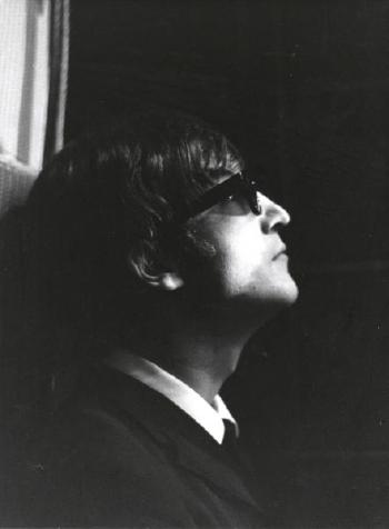 John Lennon (Loges Olympia, Paris, janvier 1964) by 
																	Bob Lampard