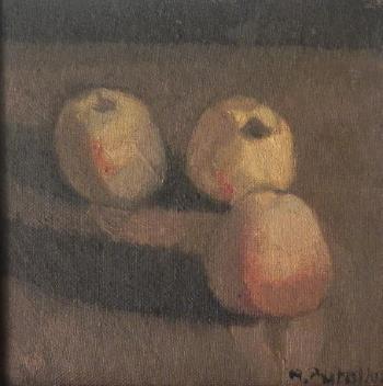 Trois pommes by 
																	Mizette Putallaz