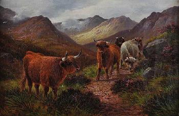 Lochranza, Arran by 
																	Albert Dunington