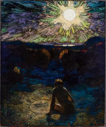 I am he of the long ago, who looked upon the glory of the sun, and drew its disk upon the sand by 
																			Van Dearing Perrine