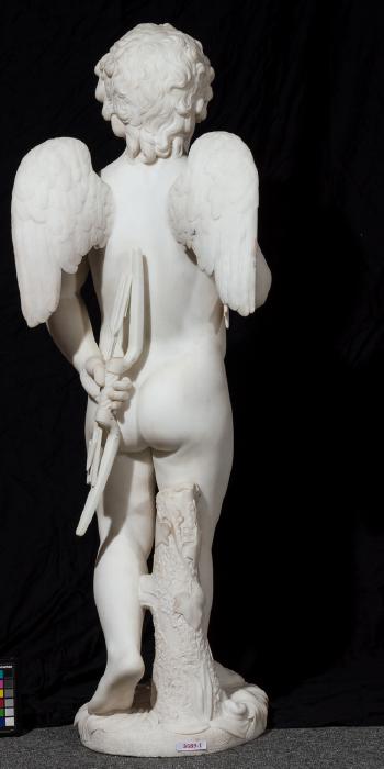 Winged cupid by 
																			Chauncey Bradley Ives