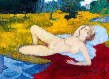My first Leda (nude in landscape) by 
																	Zoltan Paldy
