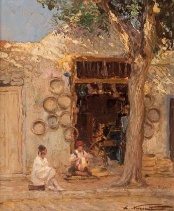 L'artisan tunisien by 
																	Leon Noireaut