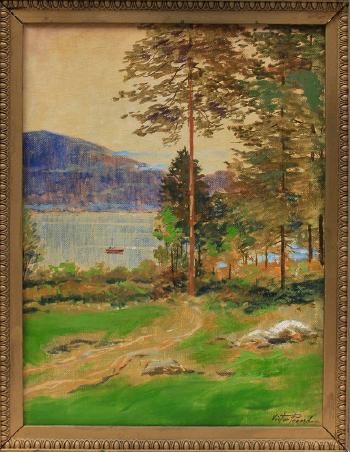 Adirondack Lake by 
																			Victor Simon Perard