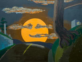 Harvest Moon by 
																			Edward Avedisian