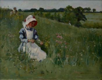 The meadow by 
																	Bertha Newcombe