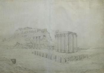The Acropolis, Athens by 
																	Thomas Hartley Cromek