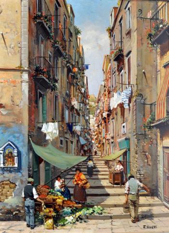 Vicolo di Napoli by 
																			Francesco Vassetti